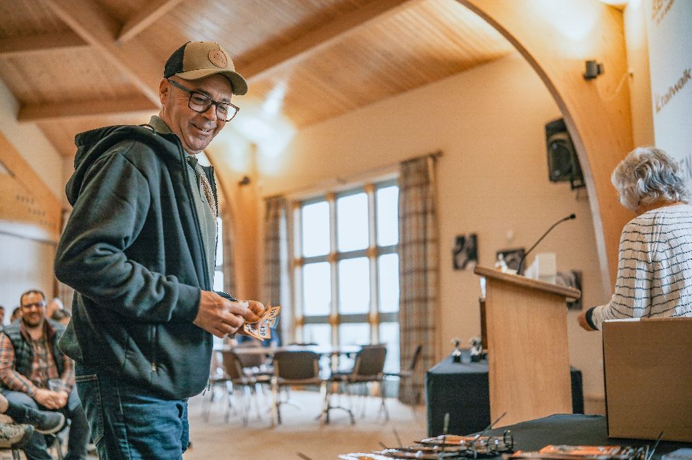 A man at a workshop