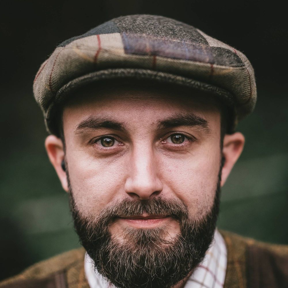 Close of portrait of a farmer